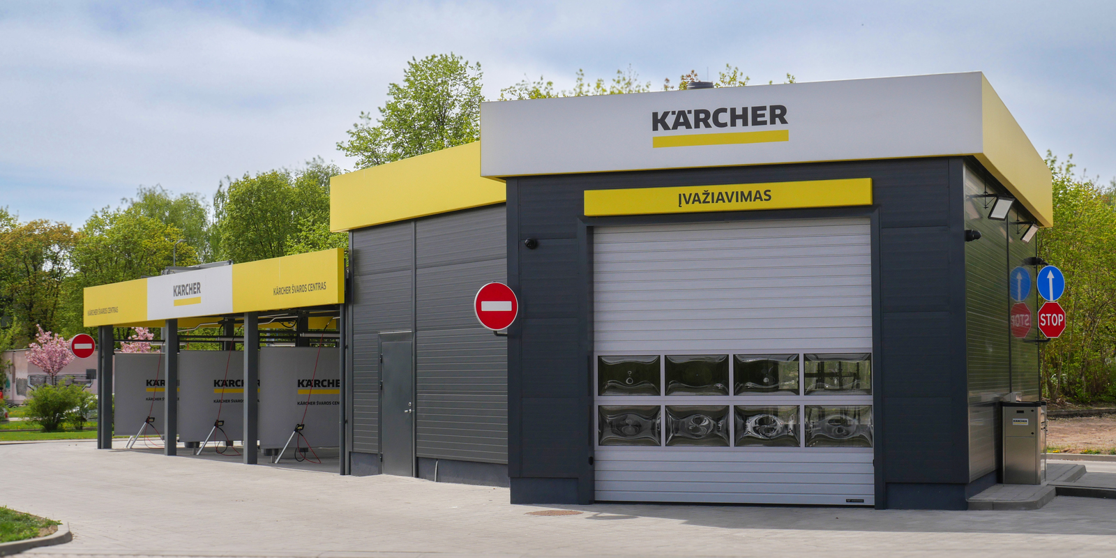 Karcher mašinų plovykla