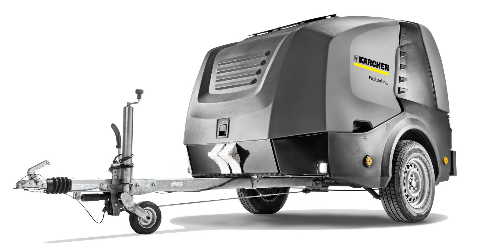 Karcher warmwater-hogedruktrailer Karcher warmwater-hogedruktrailer