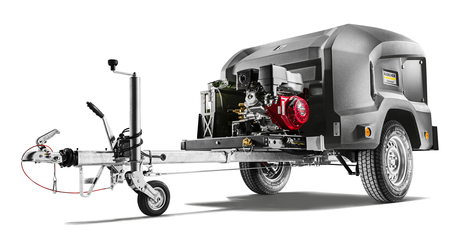 Karcher koudwater-hogedruktrailer Karcher koudwater-hogedruktrailer