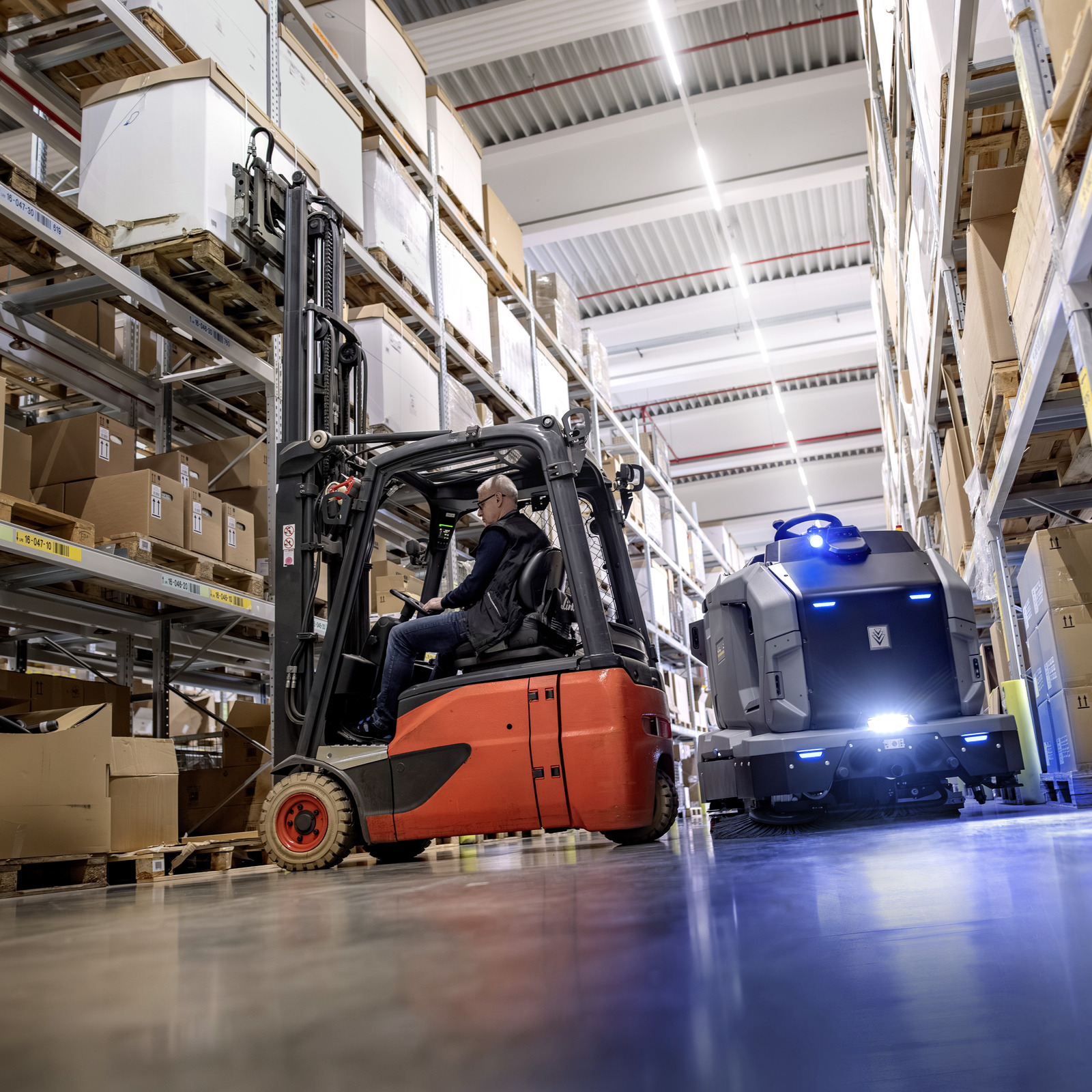 Autonome zelfreiniging van Kärcher Autonome zelfreiniging van Kärcher