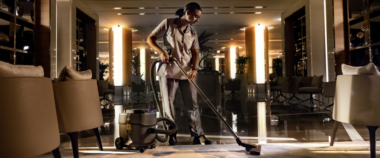 Kärcher: hotel room cleaning
