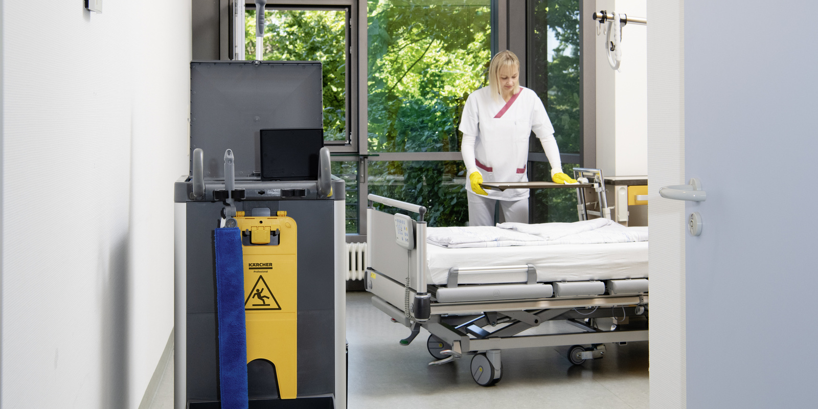 Healthcare Kärcher industry solutions for the healthcare industry