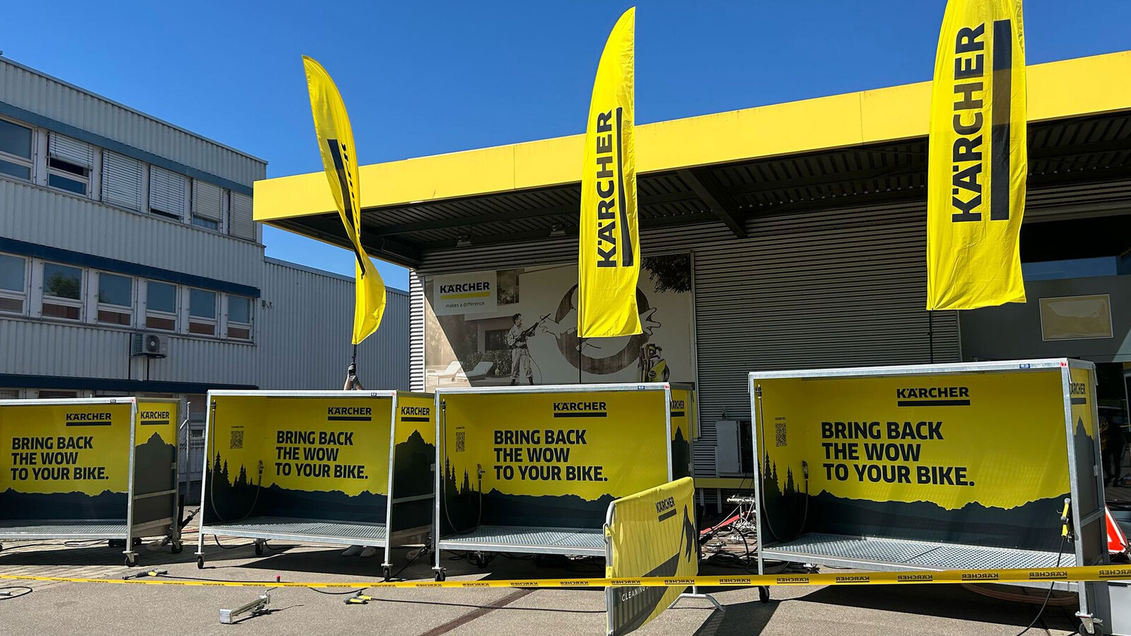 KÄRCHER BIKE CLEANING STATIONS
