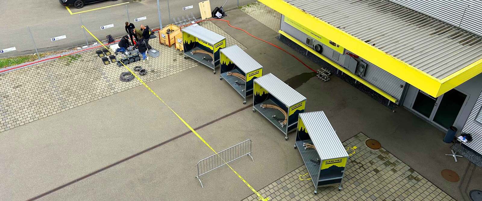 KÄRCHER BIKE CLEANING STATIONS