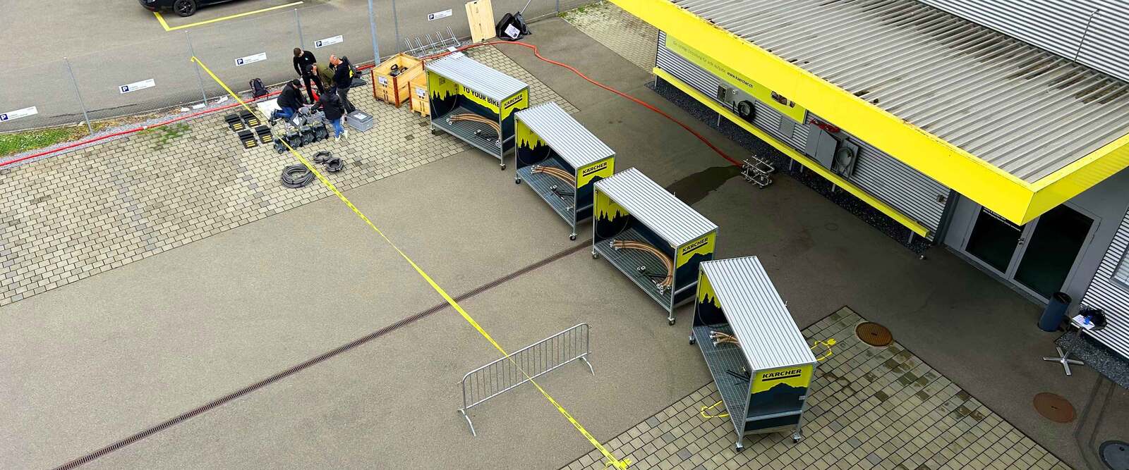 KÄRCHER BIKE CLEANING STATIONS