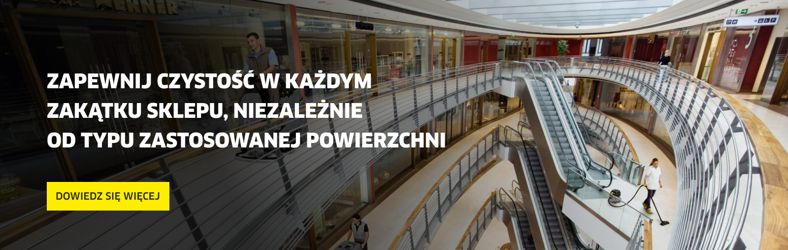 Czyszczenie w sklepie