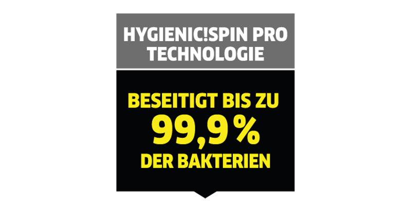 Effektive Hygienic!Spin Technologie Effektive Hygienic!Spin Technologie