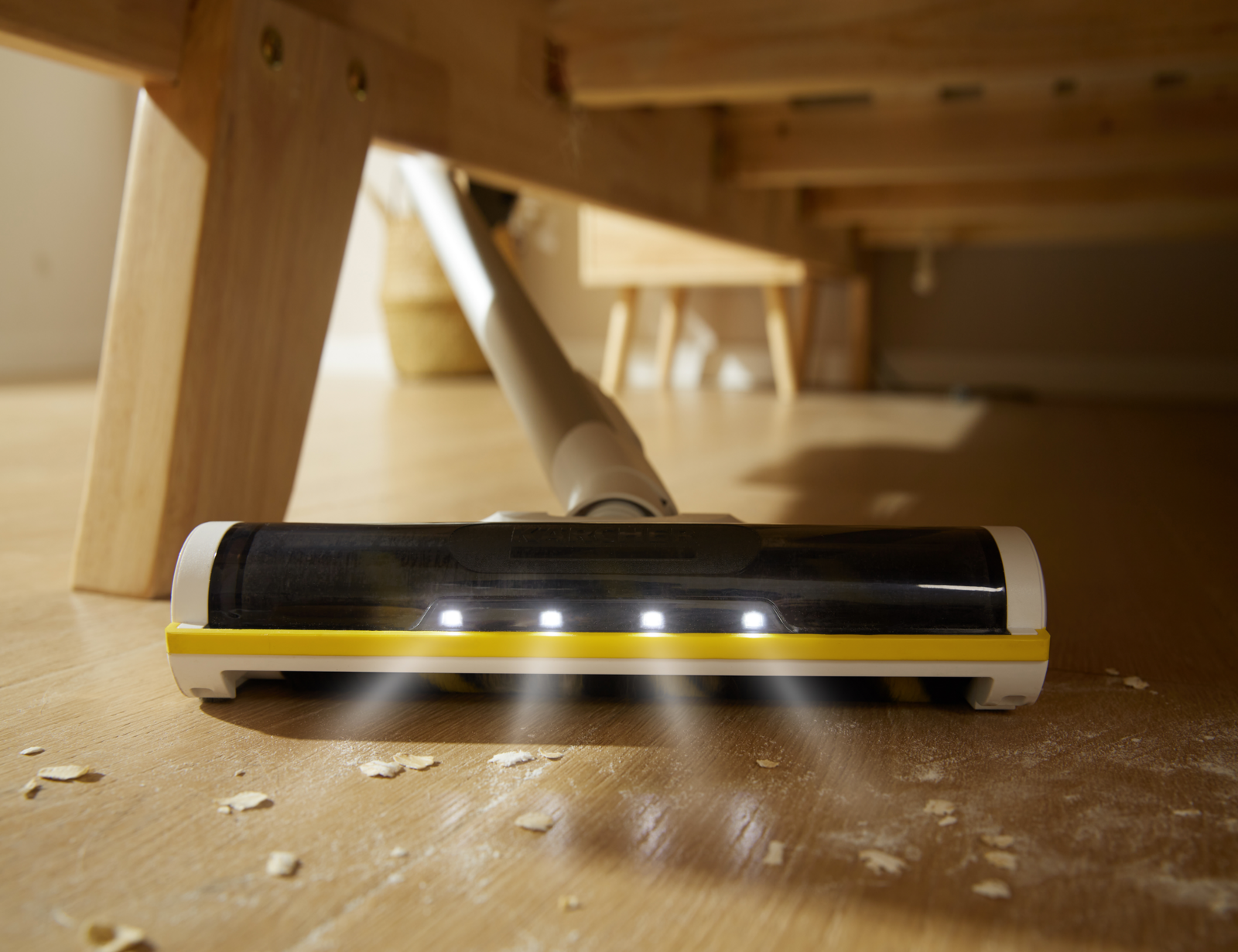 Motorised floor nozzle