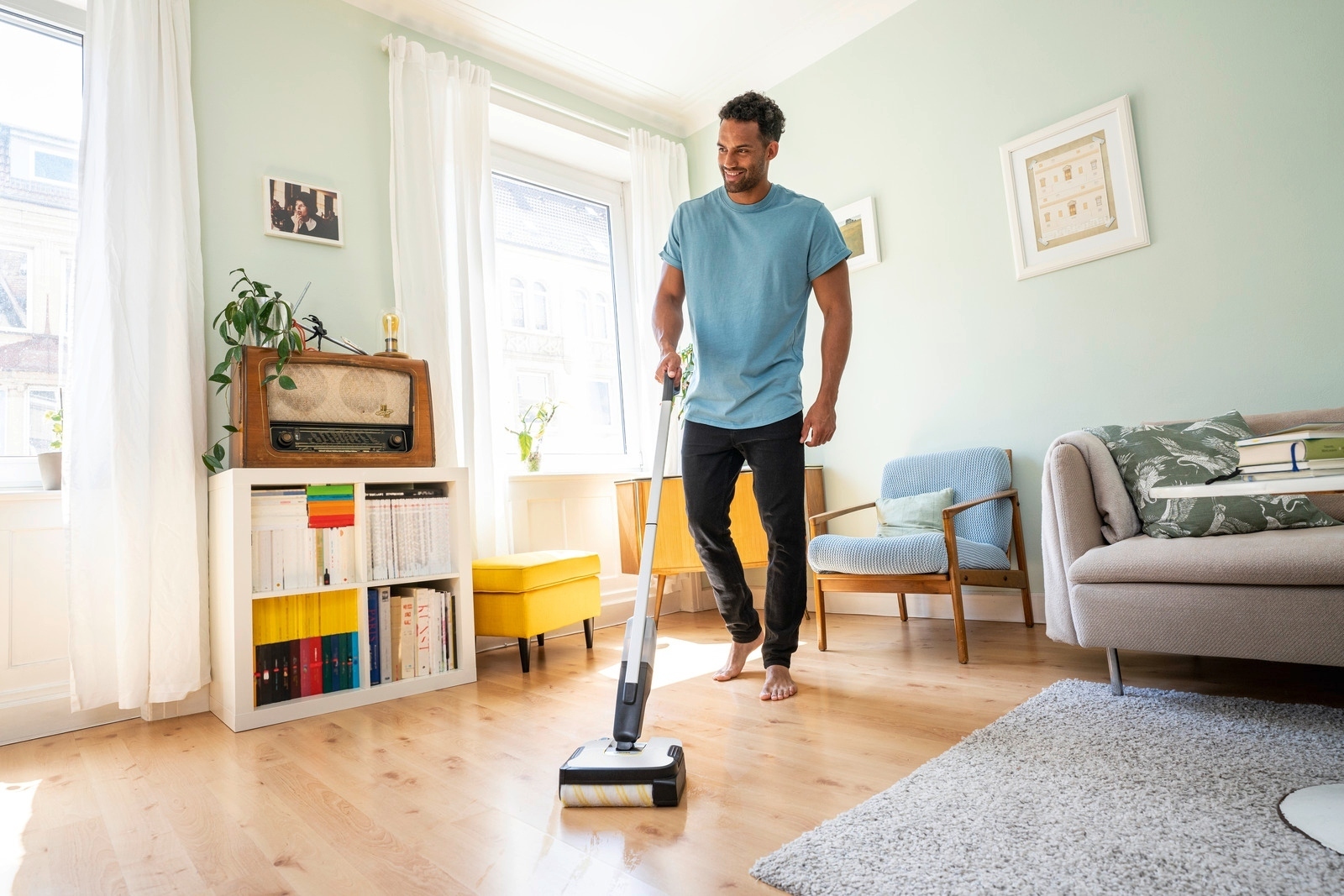 bảo dưỡng các loại sàn gỗ,đá