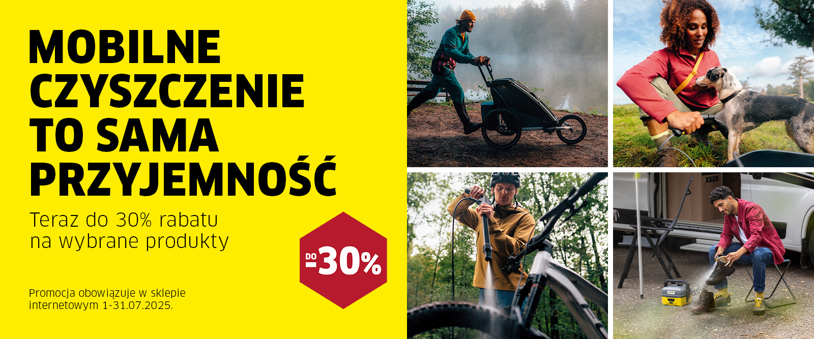 Mobilne czyszczenie to sama przyjemność! Teraz do 30% rabatu na wybrane produkty. Mobilne czyszczenie to sama przyjemność! Teraz do 30% rabatu na wybrane produkty.