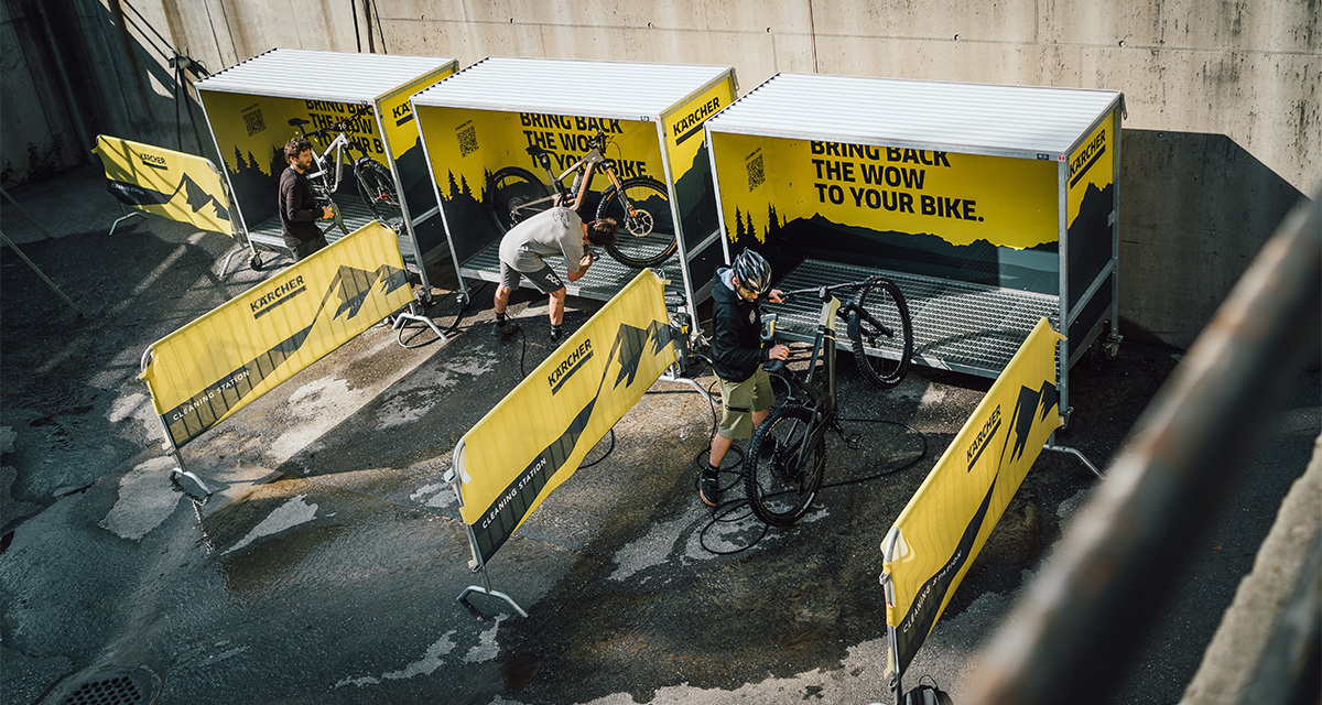 Kärcher Bike Cleaning Stations