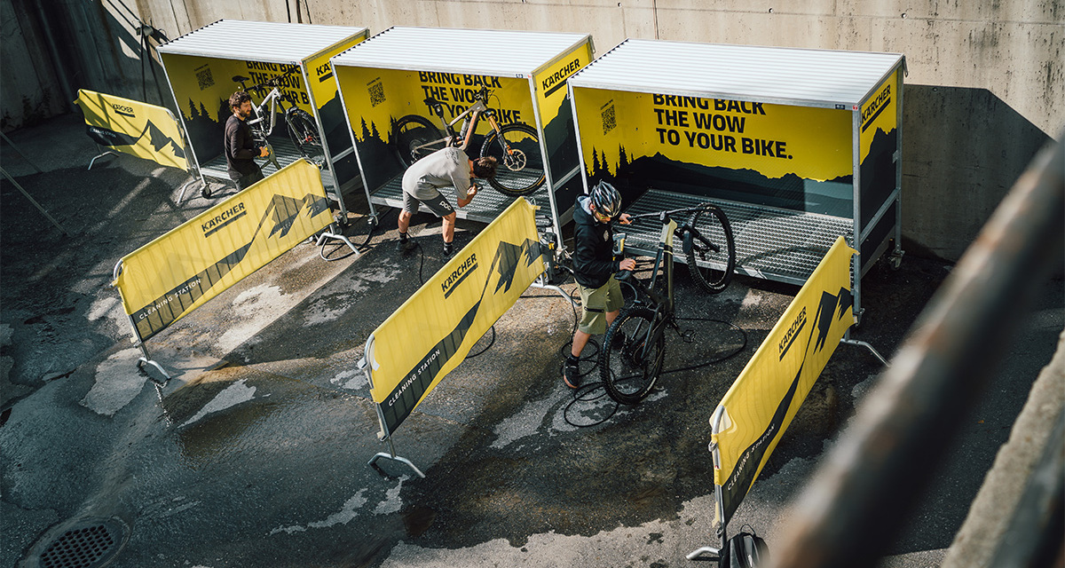Kärcher Bike Cleaning Stations