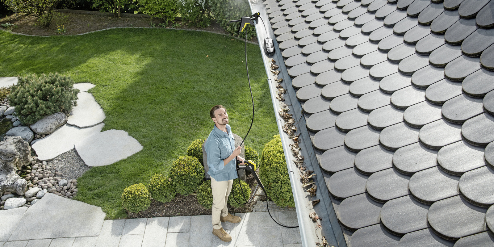 Dachrinne reinigen 1