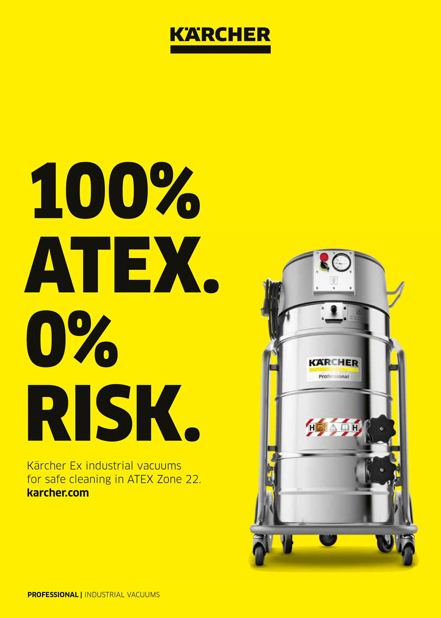 Ex industrial vacuums