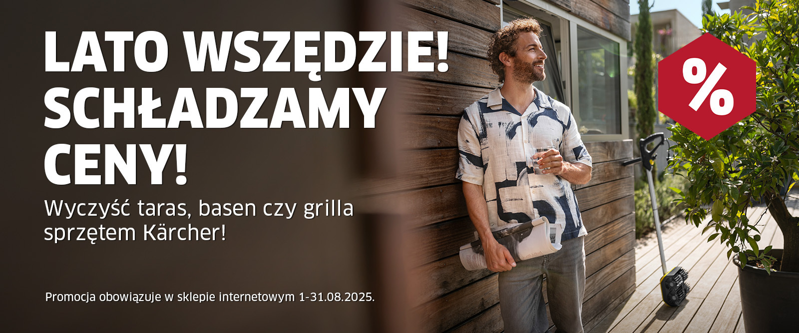 Wyczyść taras, basen czy grilla! Wyczyść taras, basen czy grilla!