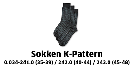 Marketing Sokken K-Pattern