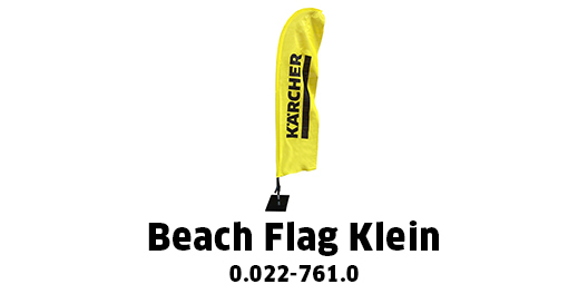 Marketing Beach Flag Klein