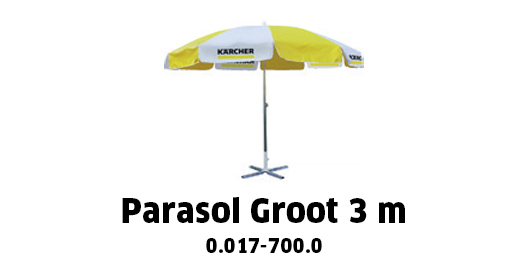 Marketing Parasol Groot 3m