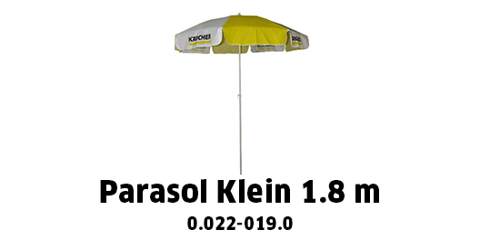 Marketing Parasol Klein 1.8m