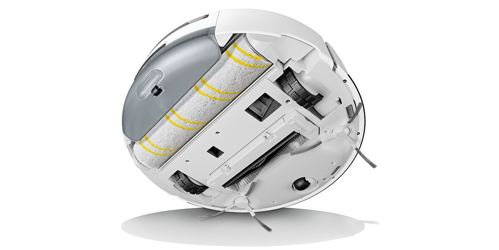 Saugwischroboter mit innovativer Walzentechnologie