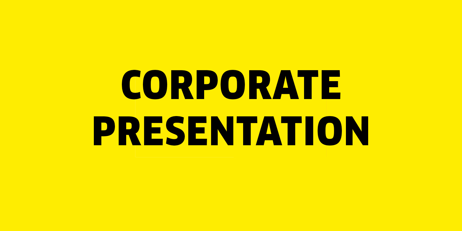 Marketing Corporate Presentation