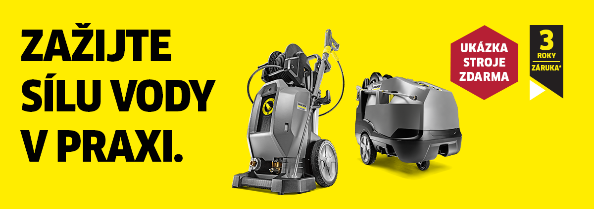 Akce na vysokotlaké čističe