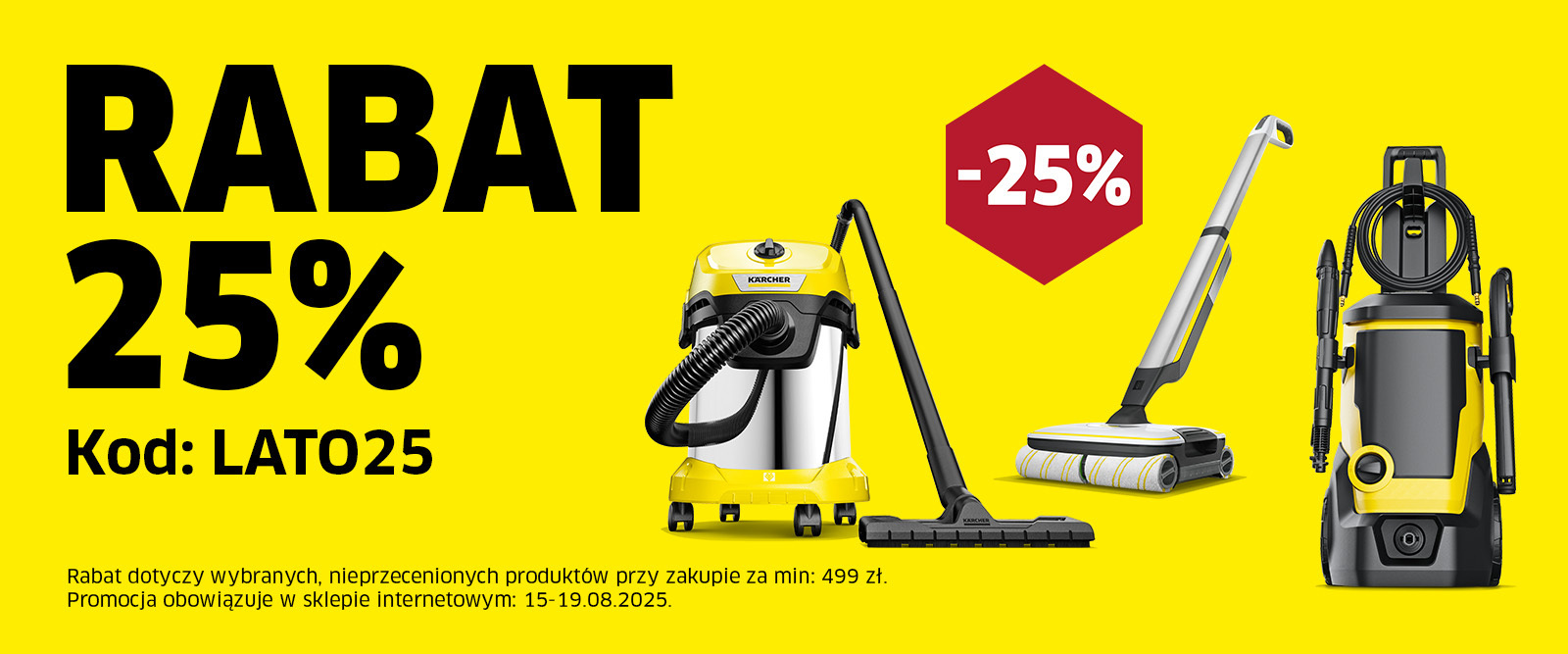 Rabat 25% z kodem LATO25 Rabat 25% z kodem LATO25