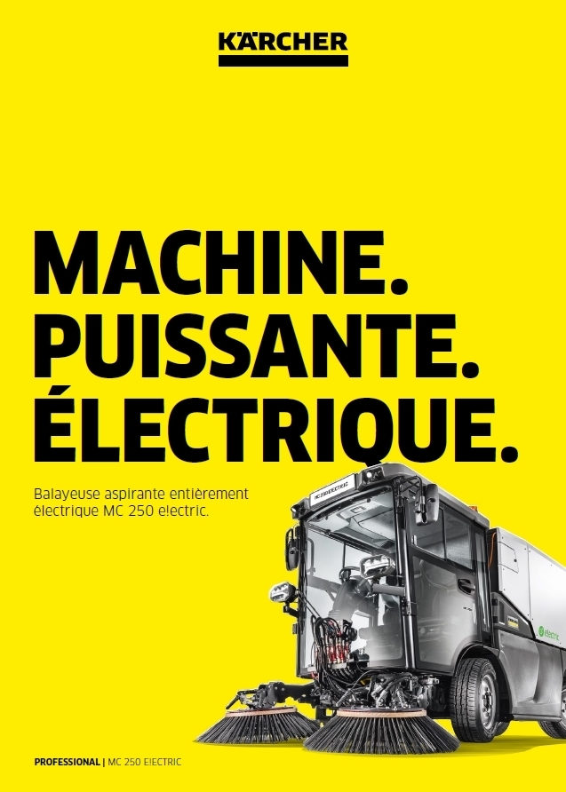 Balayeuse aspiratrice électrique