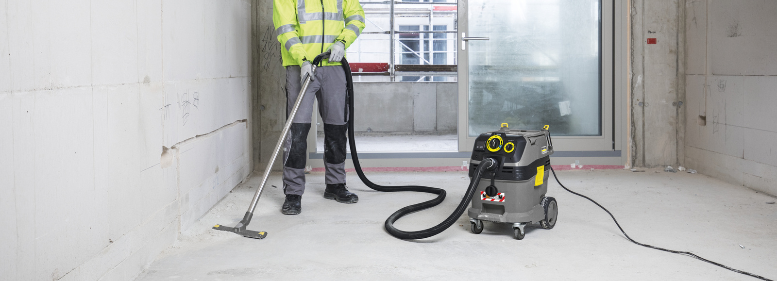 odkurzacz na budowie