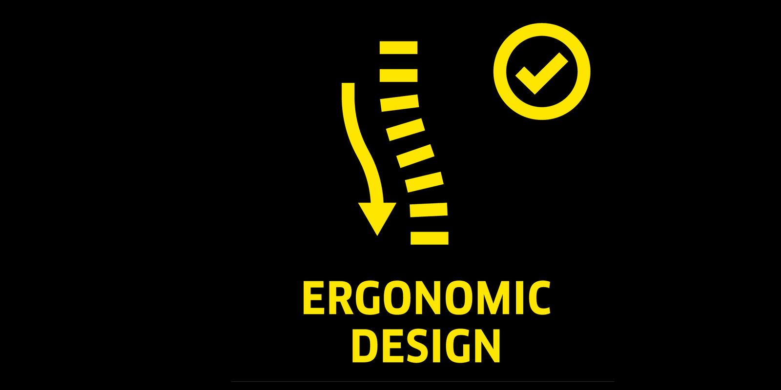 Piktogramm für ein ergonomisches Design Piktogramm für ein ergonomisches Design