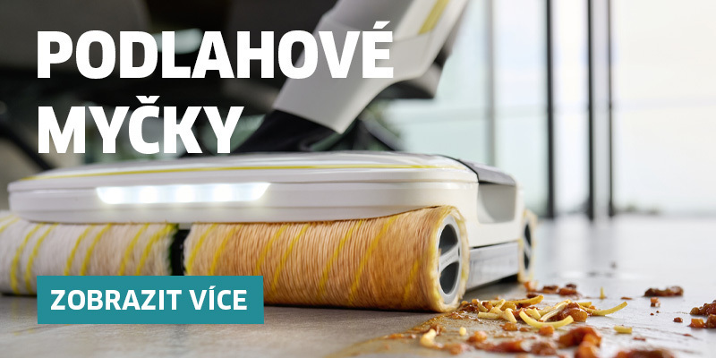 Podlahové myčky na suché a mokré nečistoty