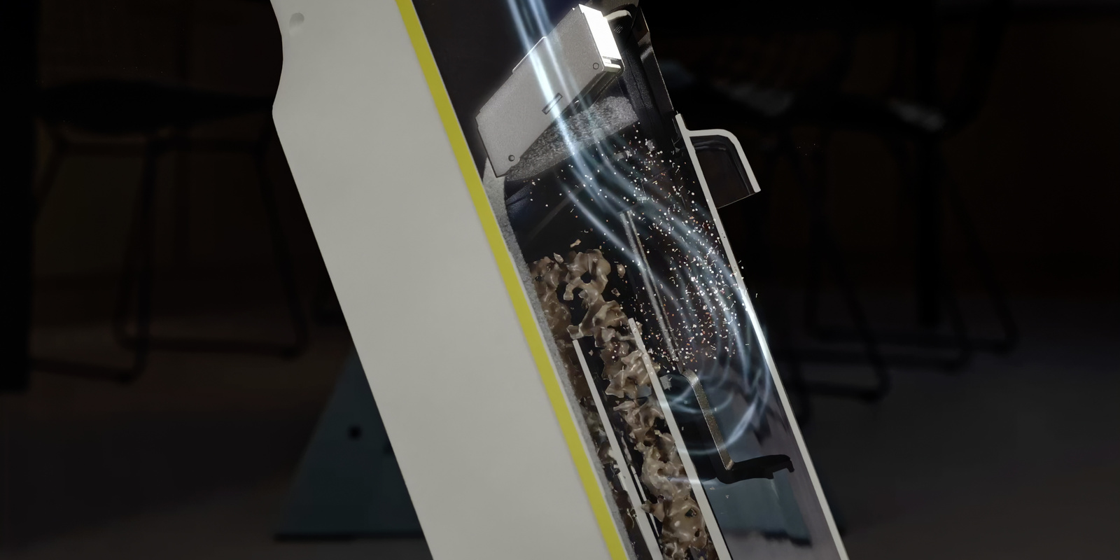 Správné vyprazdňování nádobky na špinavou vodu