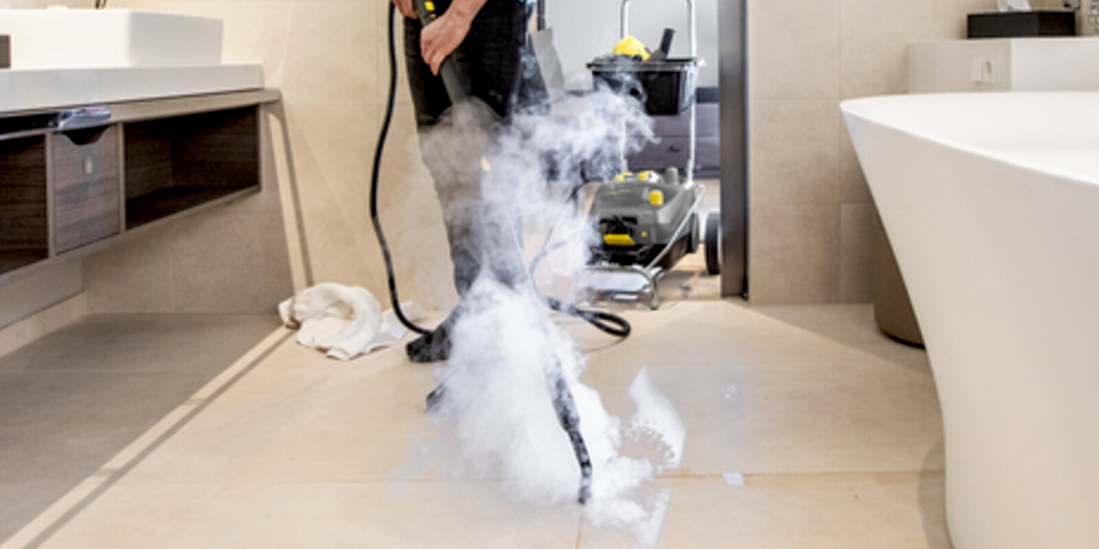 Čišćenje podova parnim čistačem