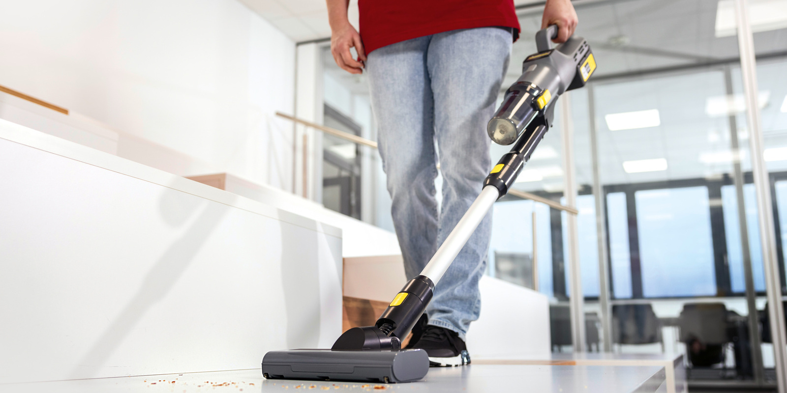 Praktischer Schmutzbehälter