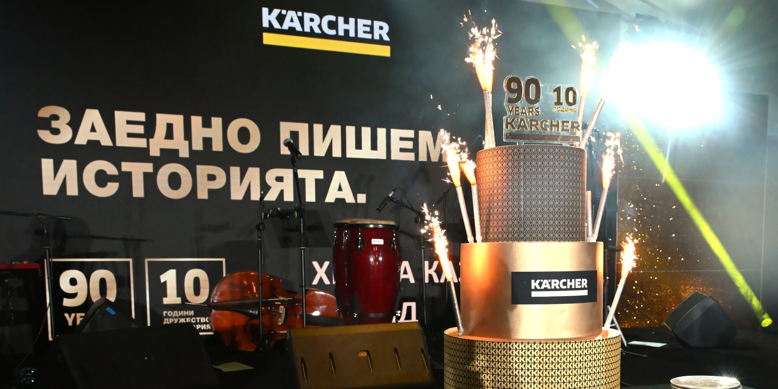 90-годишен юбилей на Керхер 90-годишен юбилей на Керхер