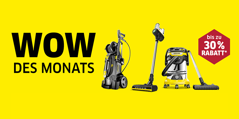 Kärcher Center Aktion Oktober & November Kärcher Center Aktion Oktober & November