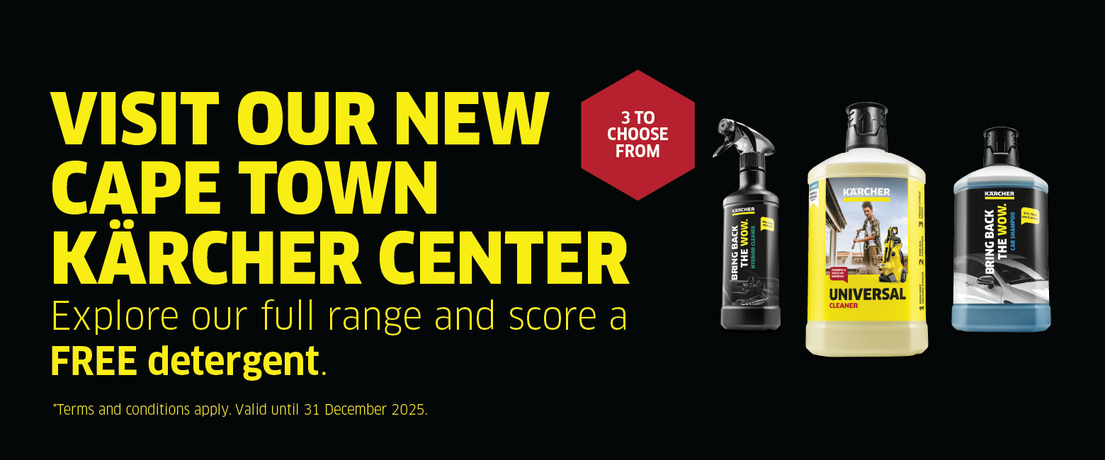 Get A Free Detergent When You Visit KC Cape Town Get A Free Detergent When You Visit KC Cape Town