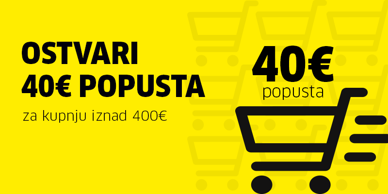 40€ popusta