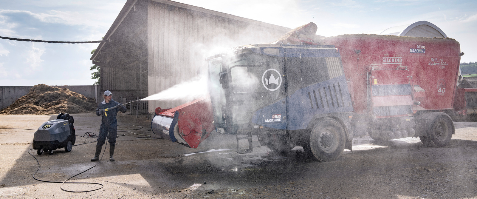 Czyszczenie profesjonalną myjką ciśnieniową