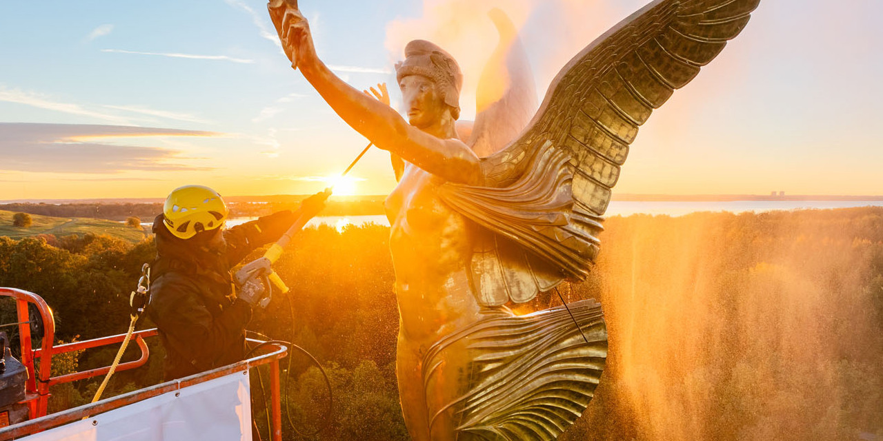 Statue der "Lady of Victory"