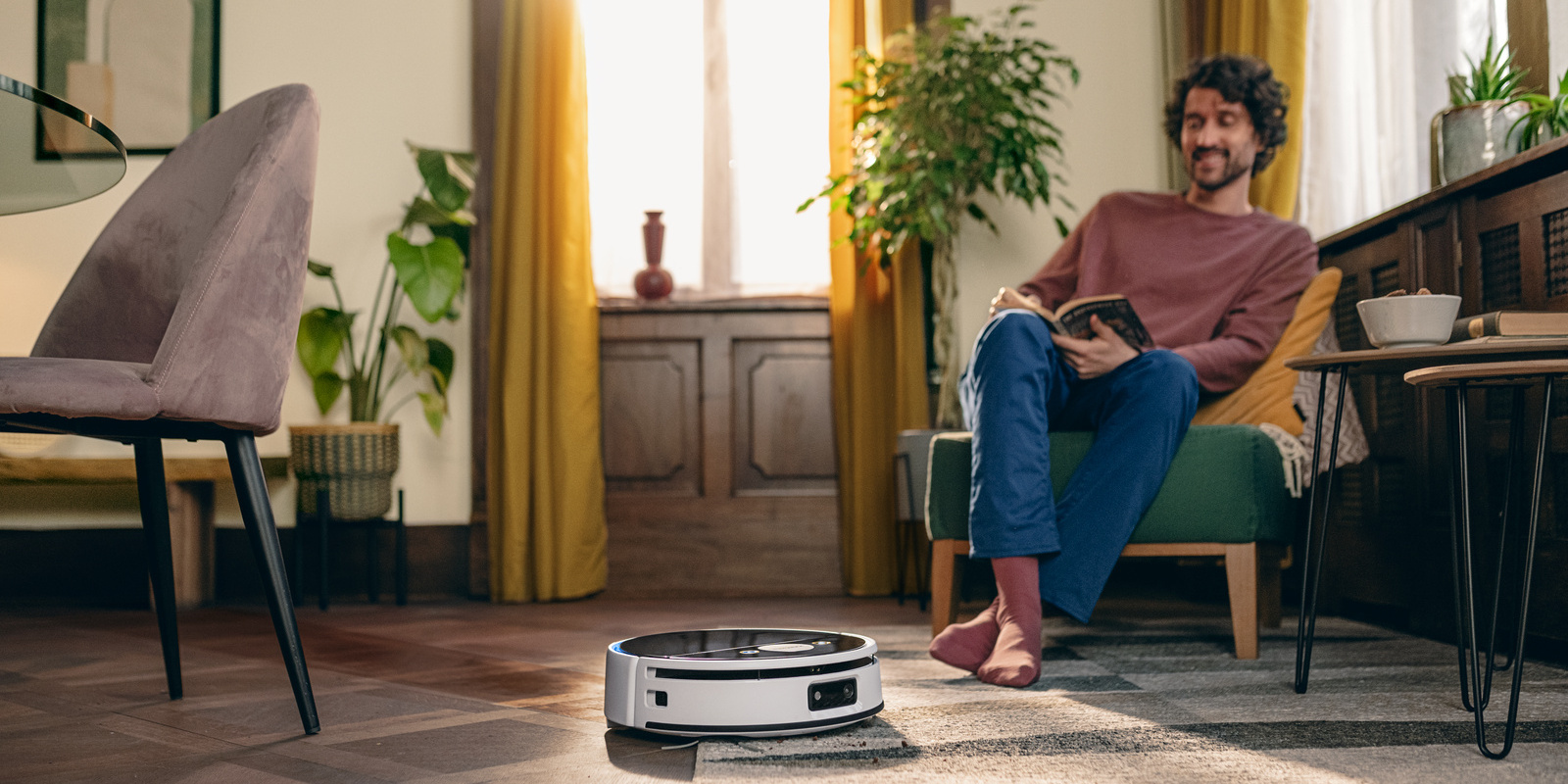 Saugwischroboter mit effizienter Walzentechnologie: RVF-Serie