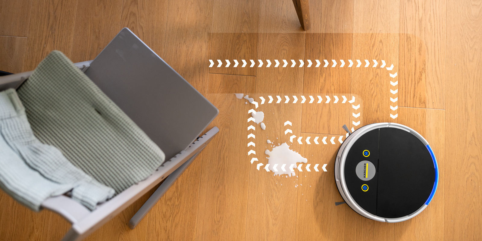 Punktuelle Verschmutzungen