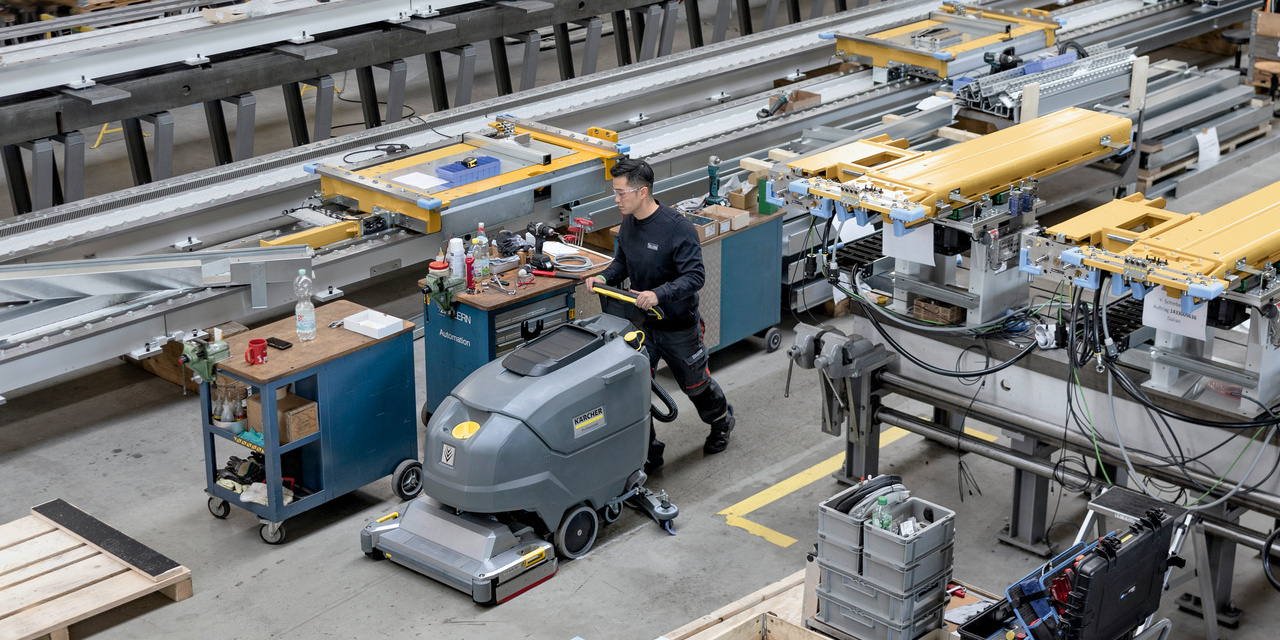 Kärcher scrubber dryer