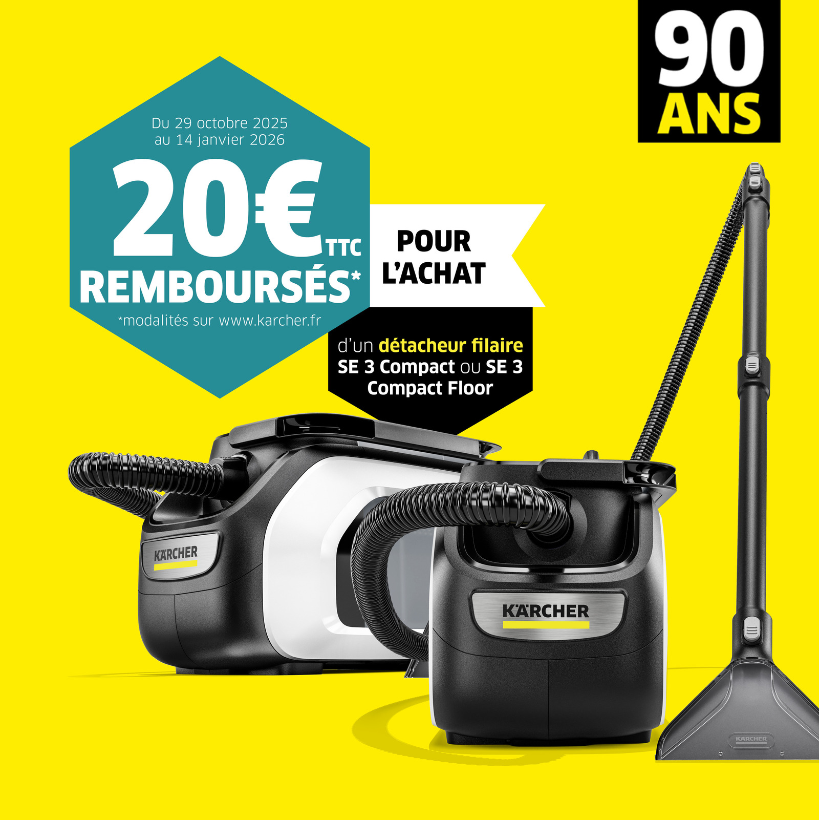 Offre de remboursement sur les accessoires de nettoyeurs haute pression