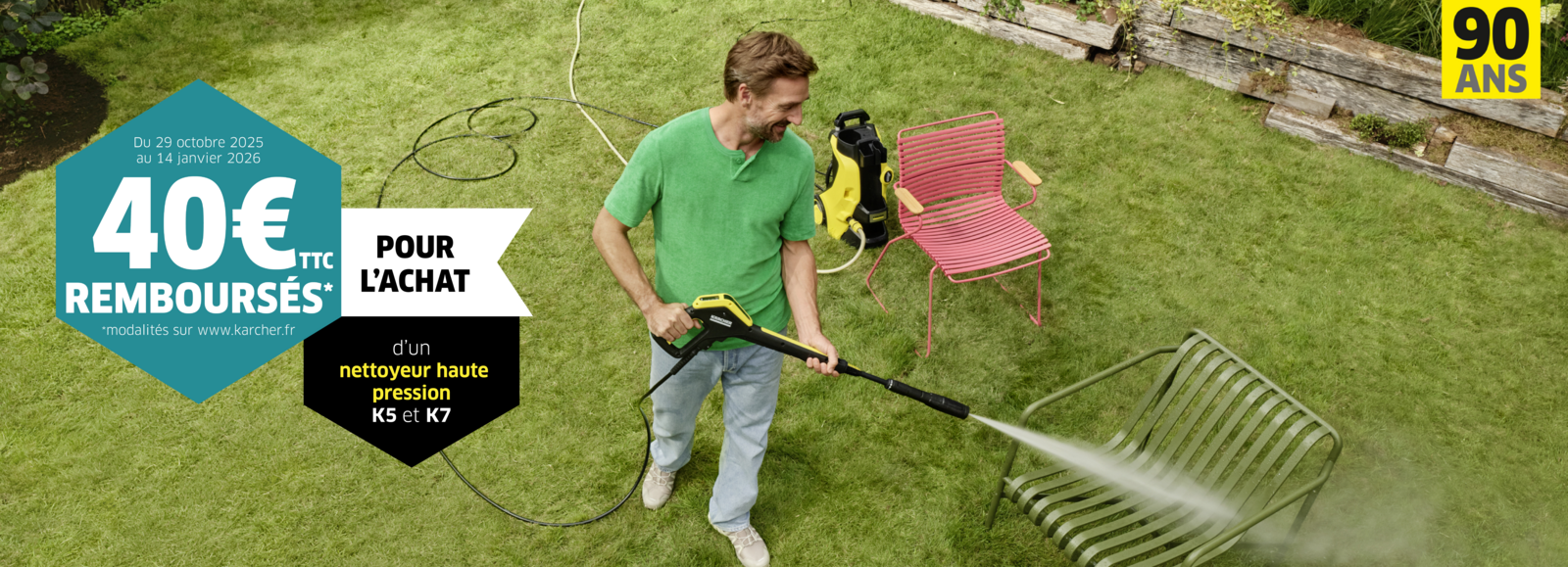 Découvrez les offres de remboursement Kärcher