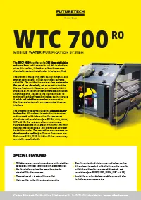 WTC 700 | Kärcher Futuretech | Kärcher Futuretech