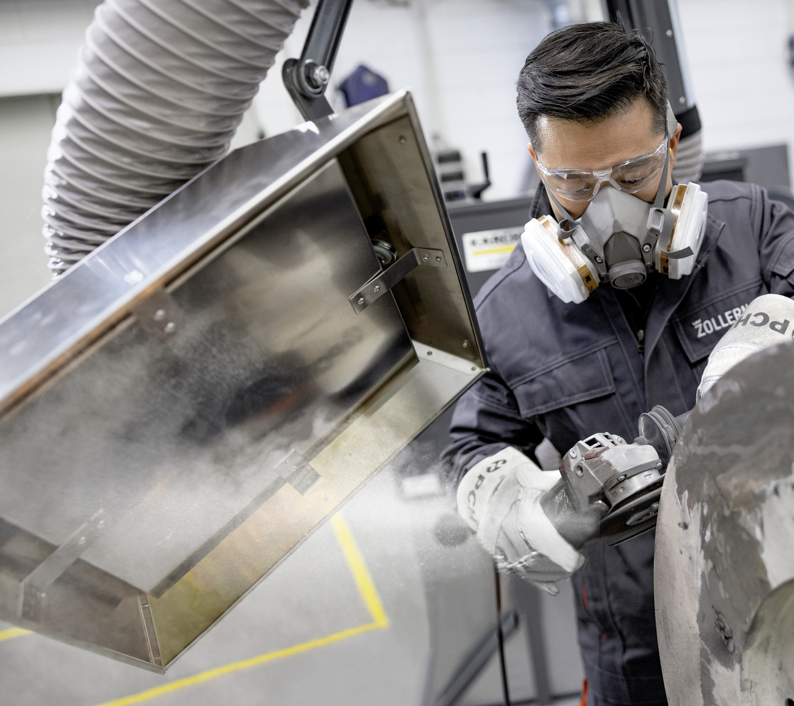 Odstranění škodlivin z pracovního prostoru