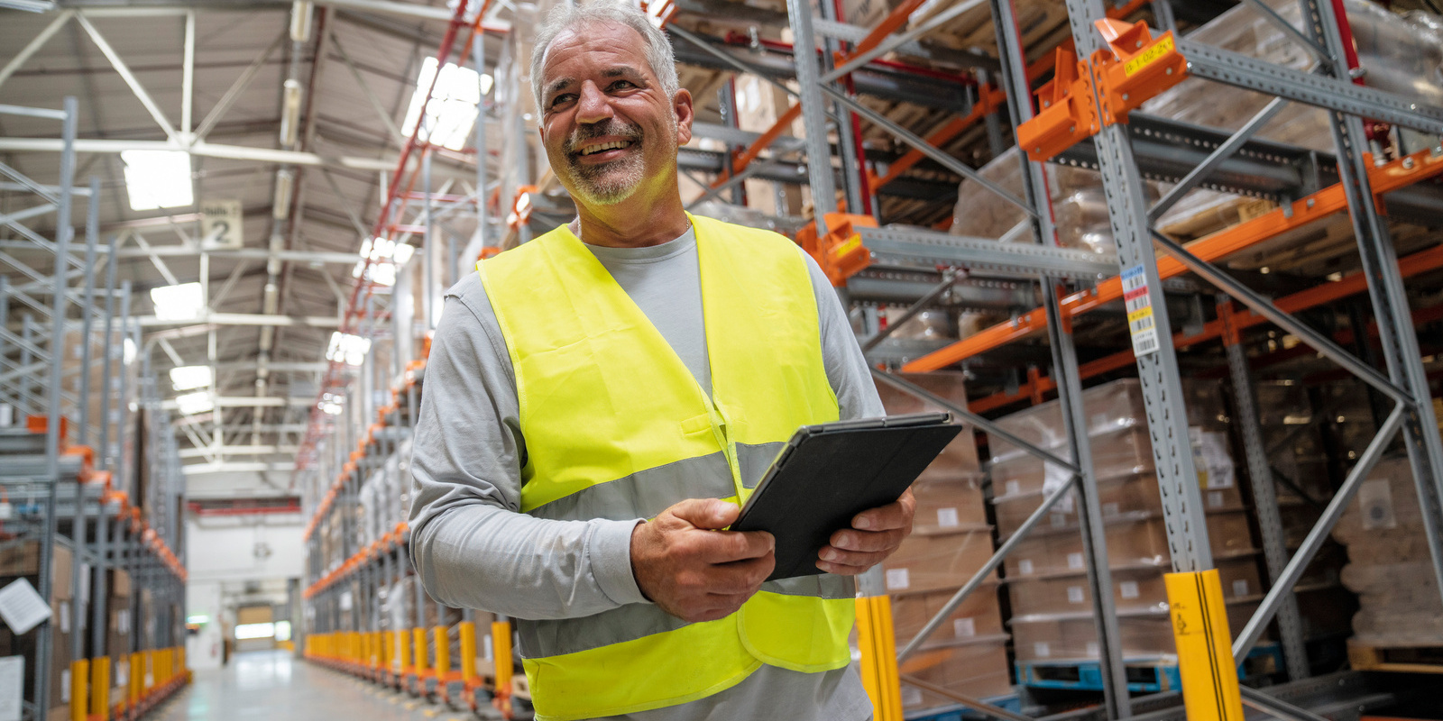 Kärcher incoming goods and loading areas