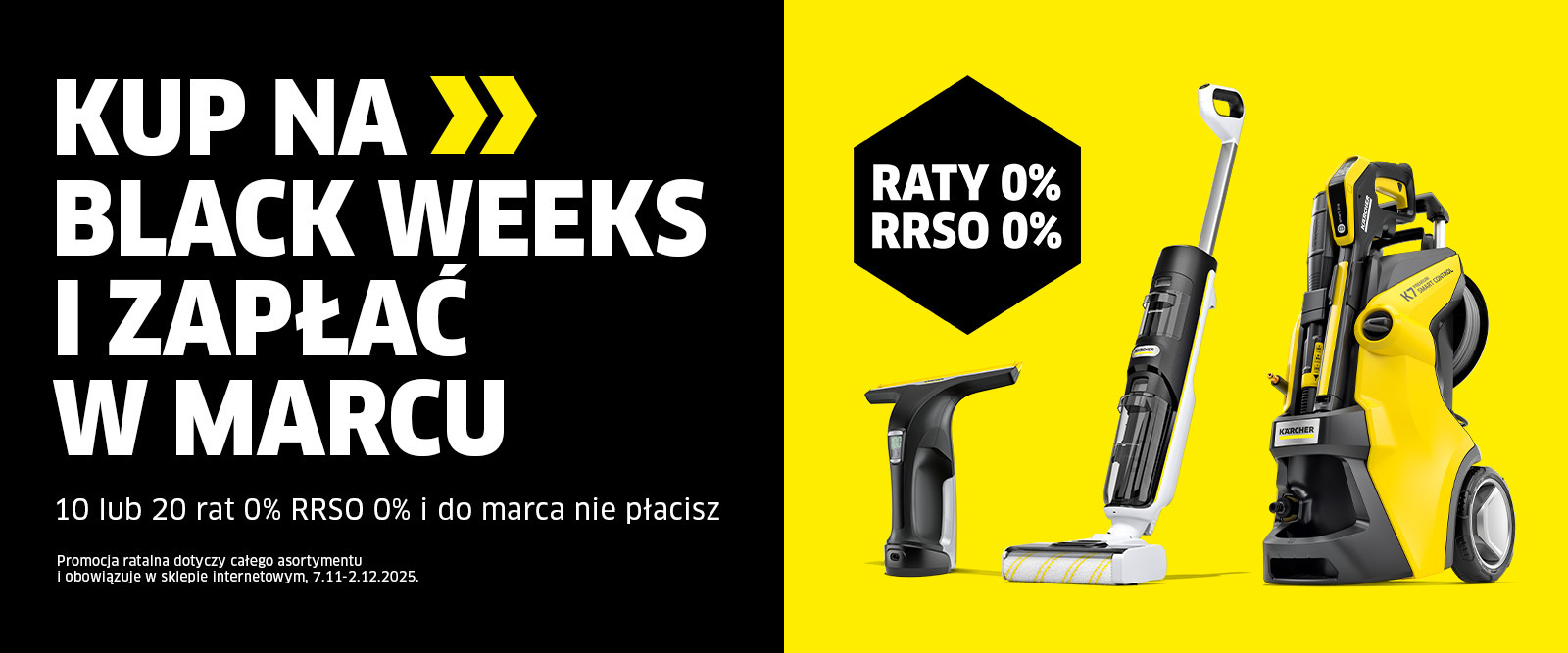 Zakupy na raty 10x0% lub 20x0% RRSO 0% na cały asortyment i do marca nie płacisz!