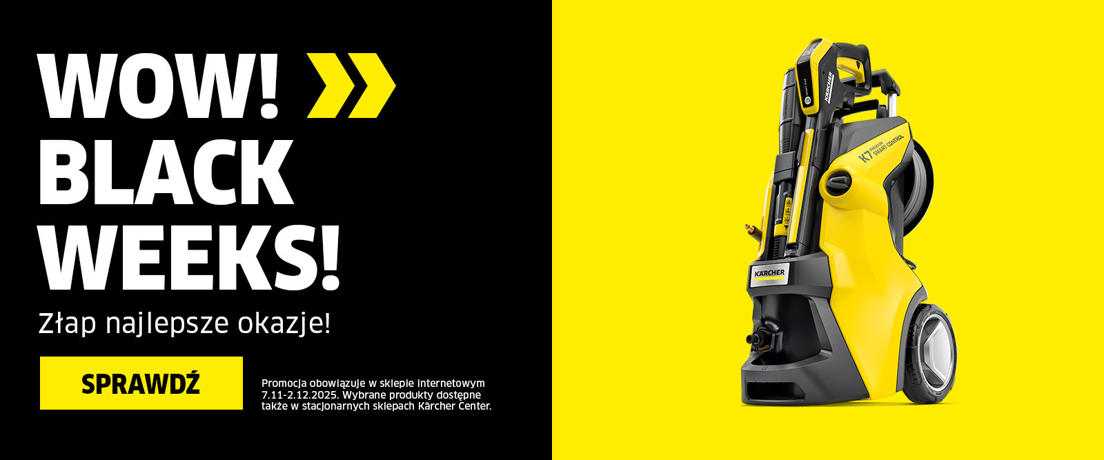 Black Friday & Black Weeks – Myjki ciśnieniowe | Kärcher